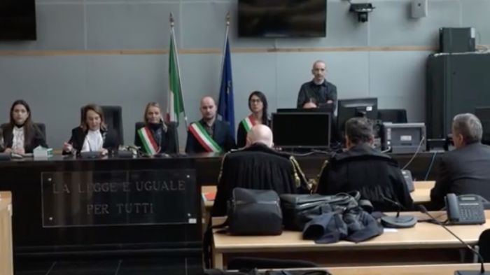 Sacchi in Corte d'Assise