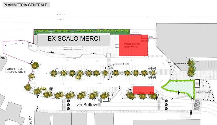 Perugia, all'ex Metropark 84 stalli a lunga sosta. Altri 80 parcheggi tornano gratis: ecco dove