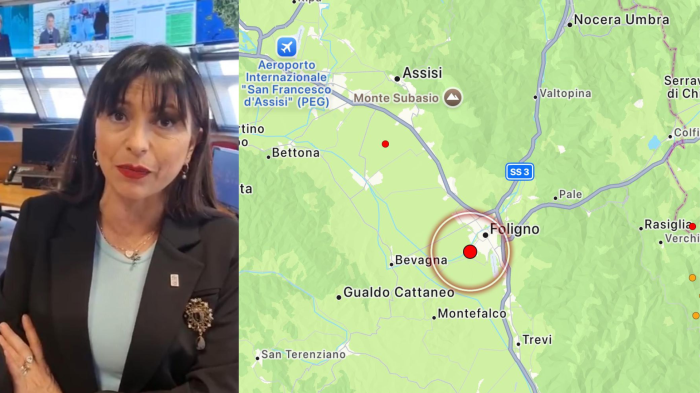 Stefania Proietti fa il punto sul terremoto a Foligno: "Nessun danno ma continuiamo a monitorare la situazione"