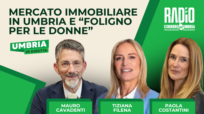 Umbria in diretta oggi mercoledì 4 marzo in onda su Radio Corriere dell'Umbria: ospite in studio il presidente del Sasu