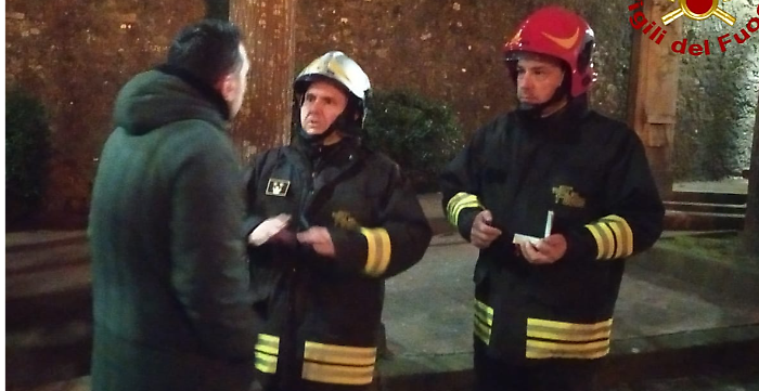 fabro edificio evacuato terni