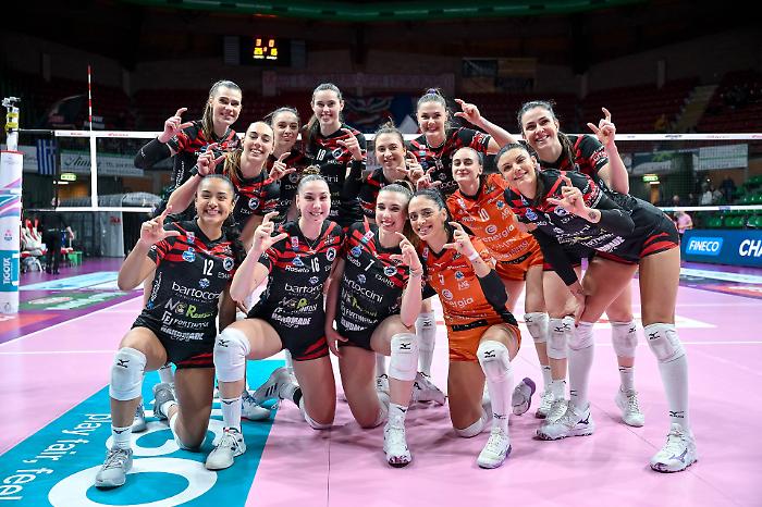 Bartoccini Mc Restauri, netta vittoria a Cuneo (0-3) e passaggio del turno ipotecato