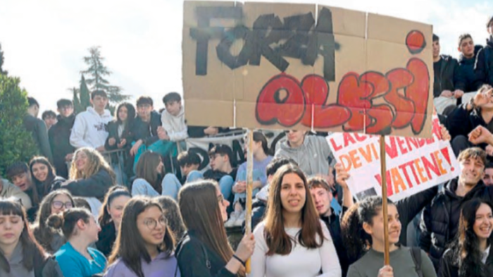 protesta liceo alessi perugia