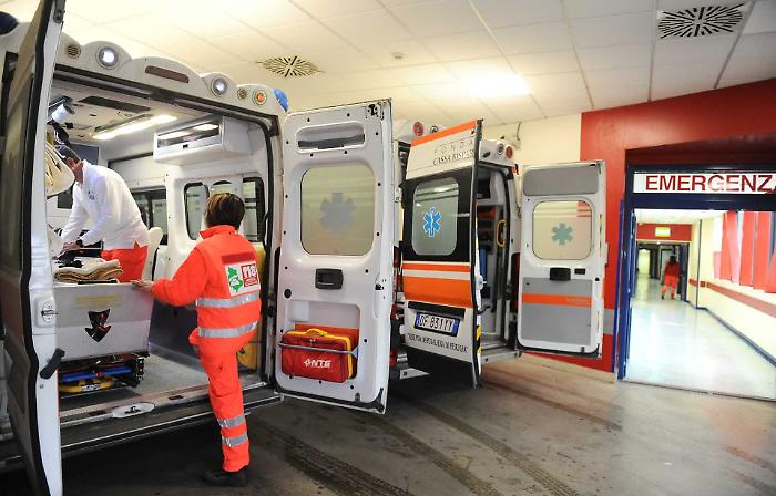 operaio travolto ospedale soccorso