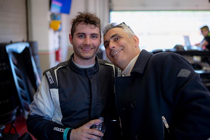Lorenzo Mariani con il padre