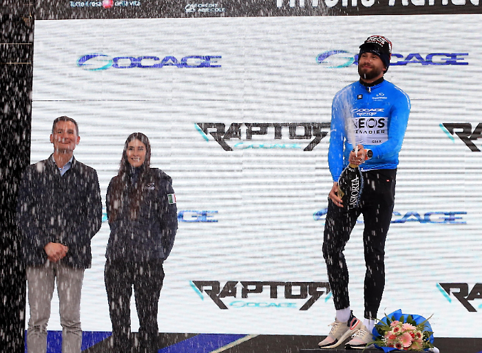 Tirreno-Adriatico a Colfiorito, tappa a Vendrame: Ganna resta in maglia azzurra