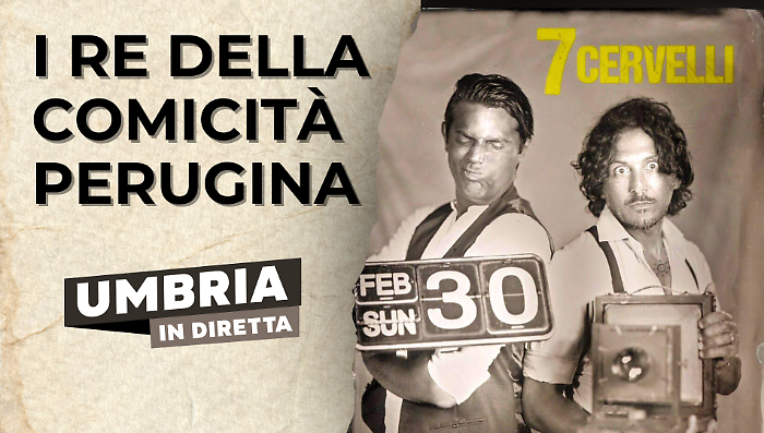 I re della comicità perugina a Umbria in diretta: i 7 cervelli ospiti in studio a Radio Corriere dell'Umbria