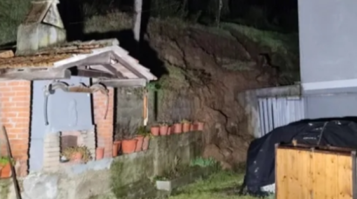 Frana a Città di Castello, evacuata famiglia a Petrelle