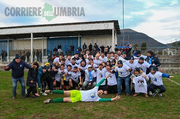Grifo Sigillo prima squadra promossa in Umbria: numeri, festa e programmi