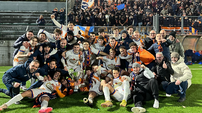 La Sansovino soffre poi ai rigori vince la coppa di Promozione: il cielo sopra Firenze &egrave; aranciobleu