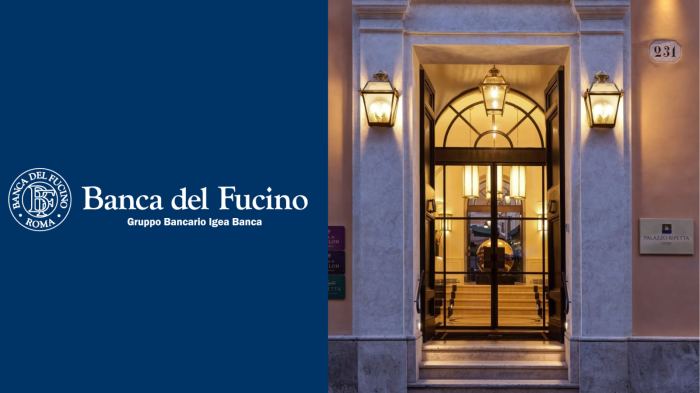 Banca del Fucino finanzia Palazzo Ripetta: 1,5 milioni per la riqualificazione dell’hotel romano