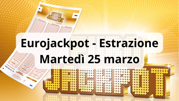 Eurojackpot, estrazione: i numeri vincenti di oggi, martedì 25 marzo. Il jackpot sale a 112 milioni di euro
