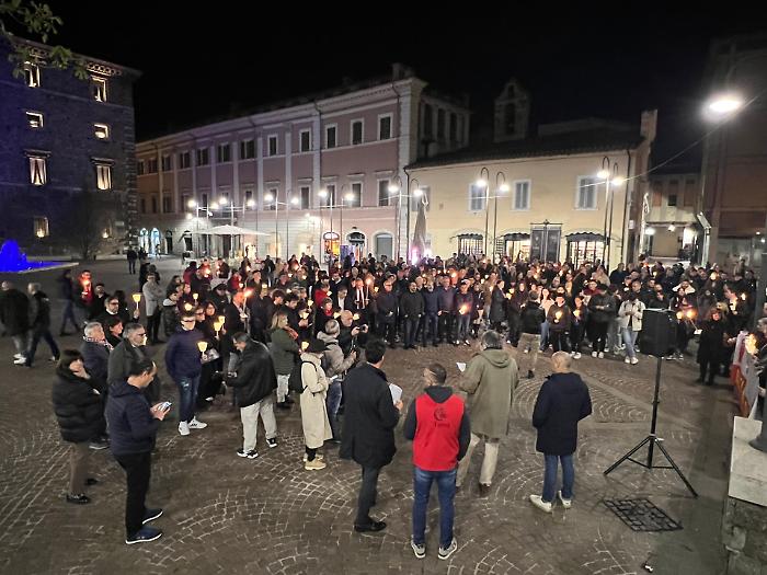 terni morti lavoro fiaccolata