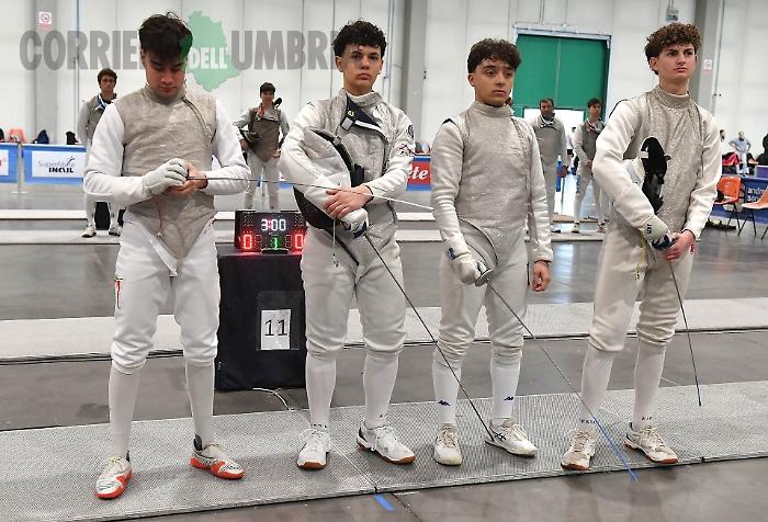 Terni campione italiano di fioretto a squadre: è promozione in A2