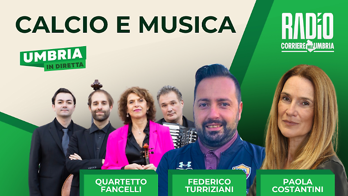 Federico Turriziani e il quartetto Fancelli a Umbria in diretta