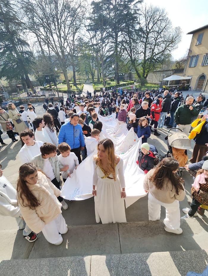 Eco bandiera pace Città di Castello 