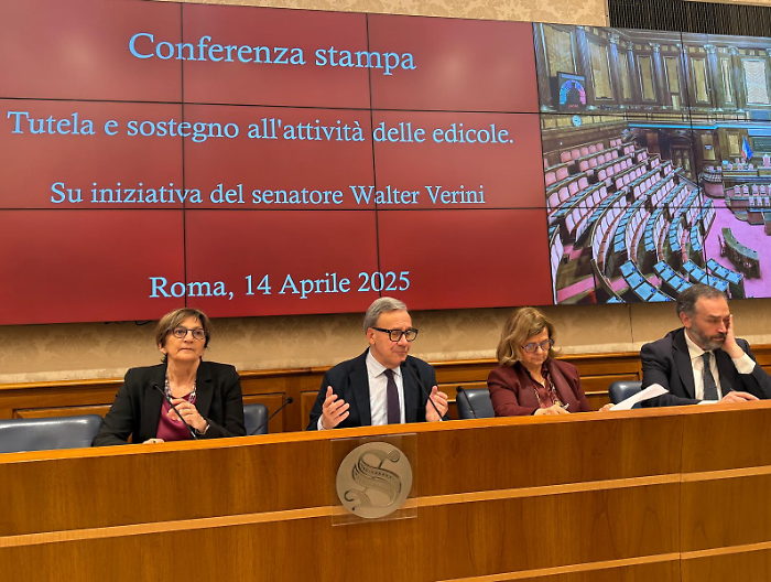 Walter Verini (Pd) presenta in Senato ddl a sostegno delle edicole: il video integrale