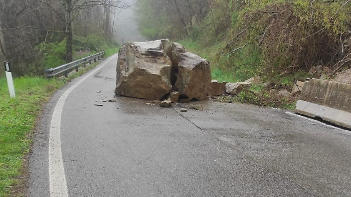 Frana a Montemignaio