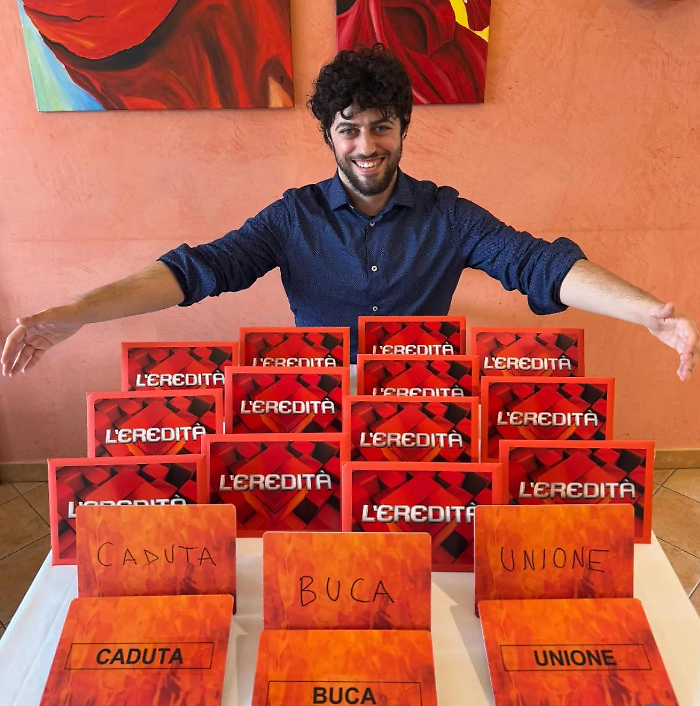 Gabriel Paolini eliminato da L'Eredità, il super-campione dei record: 33 puntate per 300 mila euro. E' il terzo migliore di sempre
