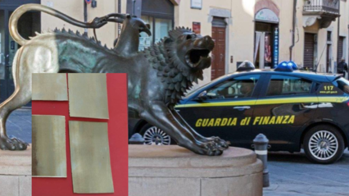 Oro di contrabbando, blitz della finanza: imprenditore e due corrieri denunciati, sequestrato metallo e denaro per 400 mila euro