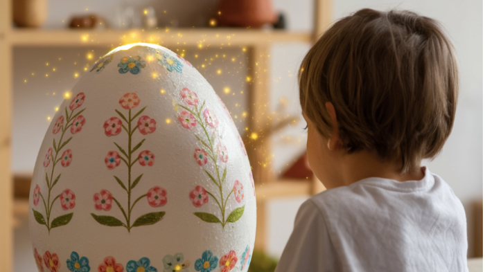 Le cinque regole del pediatra per l'uovo di Pasqua migliore per i bambini. Il segreto dell'effetto wow