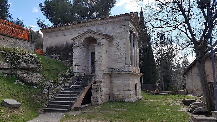 Campello sul Clitunno, nuovo look per il Tempietto