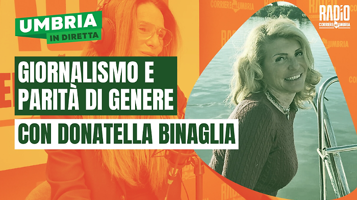 Donatella Binaglia a umbria in diretta