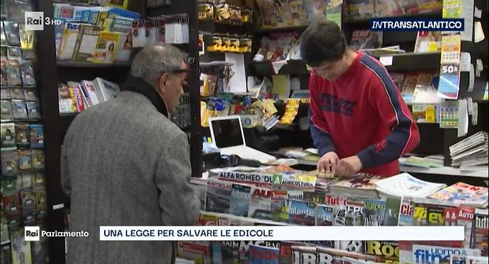 Una legge per salvare le edicole, il servizio di Rai Parlamento che riparte dalla campagna lanciata dal Corriere dell'Umbria