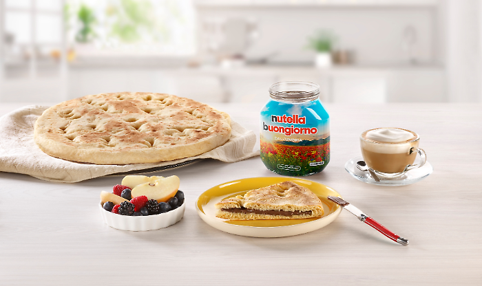 Nutella Buongiorno, la piana di Castelluccio di Norcia nel barattolo dedicato all'Umbria
