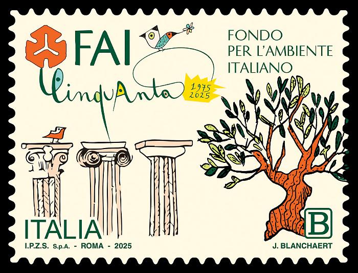 Francobollo dedicato al Faiai