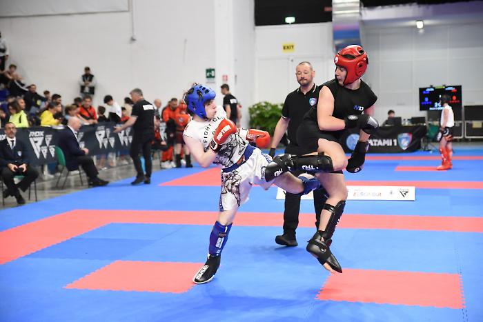 Matteo Proietti si aggiudica l’argento al Trofeo Italia Kick Boxing di Jesolo