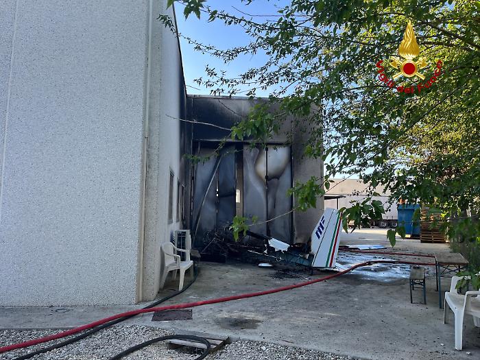 Biposto precipitato a Castel Ritaldi,  ipotesi vento all'origine dello schianto 