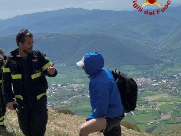 Norcia, escursionista 30enne perde l'orientamento sui monti Sibillini: salvato da vigili del fuoco e soccorso alpino