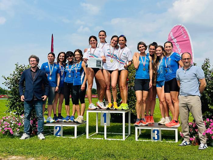 Campionati italiani master, le staffette dell'Athlon Bastia salgono sul podio