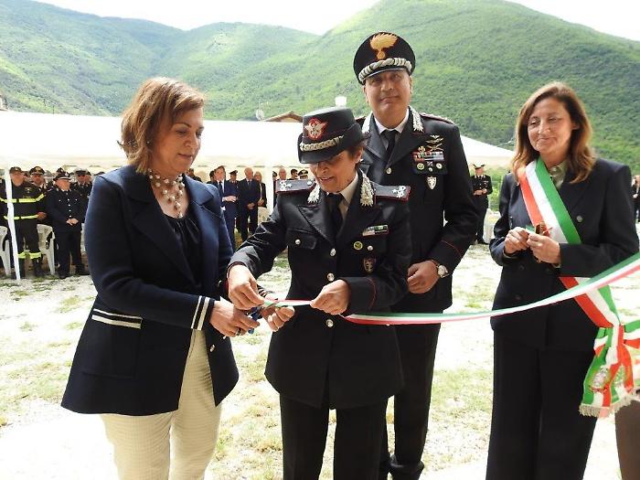 A Ferentillo inaugurata la nuova caserma del Nucleo Carabinieri Forestali