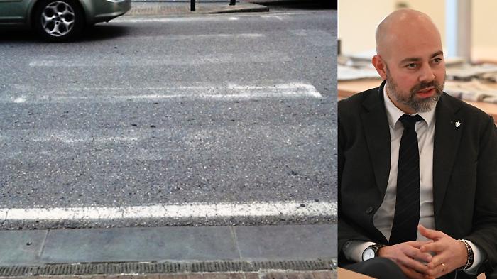 Strade e attraversamenti pedonali più sicuri a Perugia, arrivano 461 mila euro. L'assessore Zuccherini: "Impegno chiaro fin dal primo giorno"
