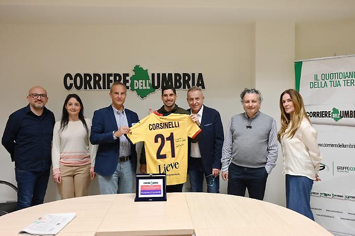 Gubbio, è Corsinelli il miglior rossoblù dell'anno: "Cambiato passo con Fontana"