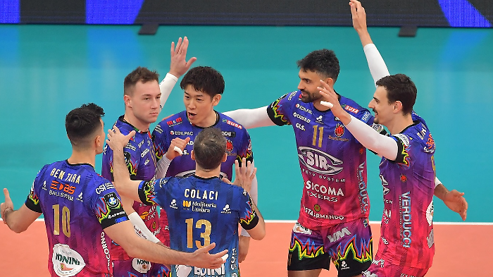 La Sir Perugia è in finale di Champions League! Ankara finisce ko in 3 set