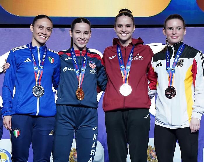 Straordinaria Erminia Perfetto: è vice campionessa europea nei 50 kg