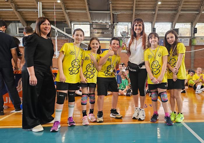 La School Volley Perugia si tinge d'oro con Under 10 e 12 al PalaPellini