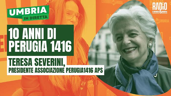 A Umbria in diretta si parla di Perugia 1416: ospite in studio Teresa Severini 