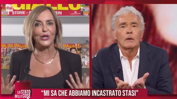 Scontro tra Giletti e Albina Perri, la direttrice del giornale Giallo a Lo Stato delle cose sul delitto di Garlasco: ecco cosa è successo