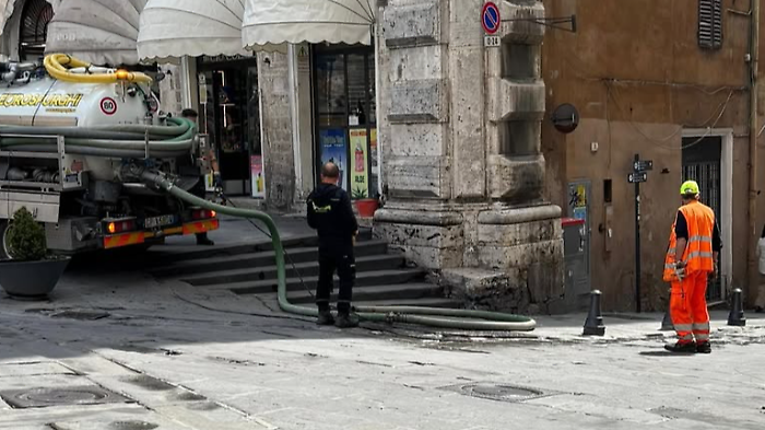 Lavori in corso a Perugia