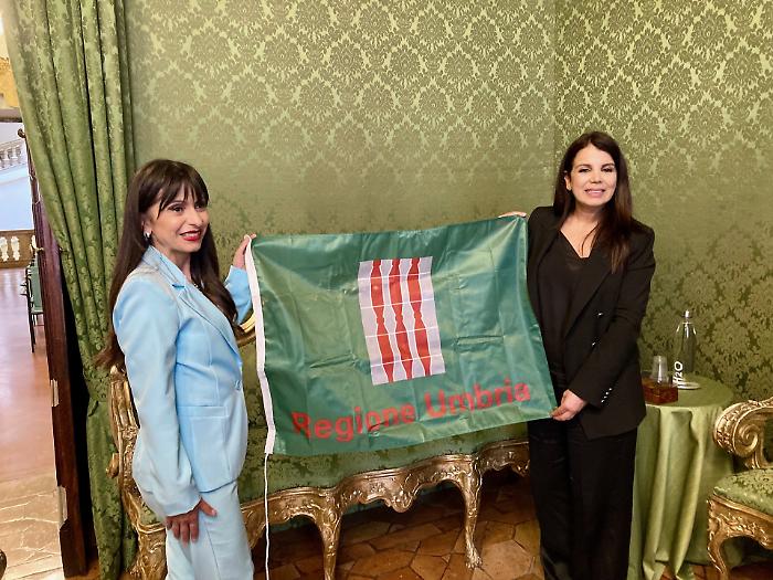 La presidente Proietti incontra l'ambasciatore di Spagna e la console generale del Marocco: focus su turismo ed energie rinnovabili