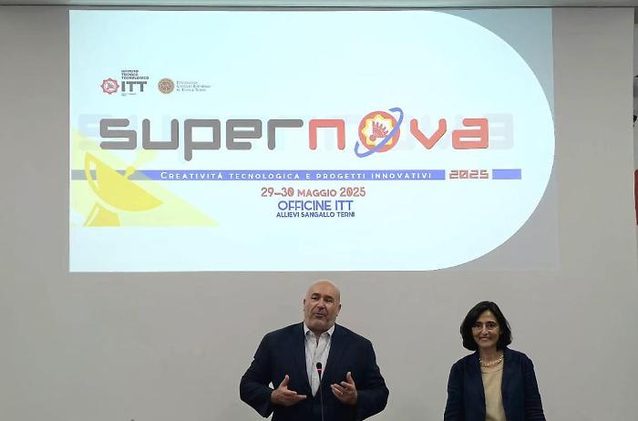 Terni, all'istituto tecnico tecnologico "Allievi Sangallo"  presentati i progetti del programma "Supernova"