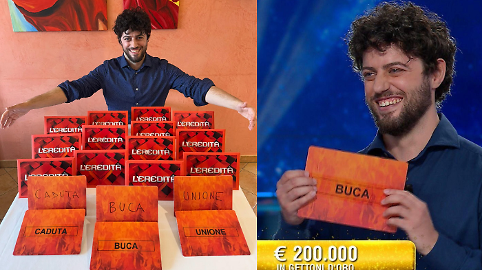 Gabriele Paolini, scopri chi è il campione che ha vinto oltre 300mila euro a L’Eredità: dalla laurea in giurisprudenza al sogno di andare in Giappone