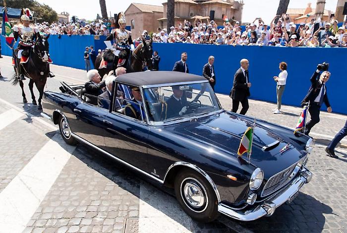 La Lancia Flaminia Presidenziale, protagonista del 2 giungo
