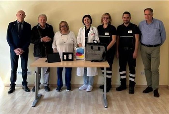 Spoleto, l'associazione Parenzi dona due nuovi ecografi palmari al San Matteo degli Infermi e al Distretto