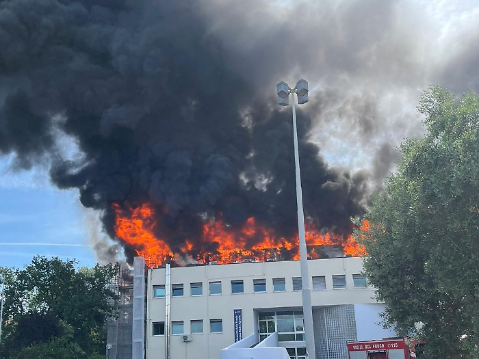 Viterbo, incendio alla facoltà di agraria dell'Università della Tuscia: evacuata l’area. Il video