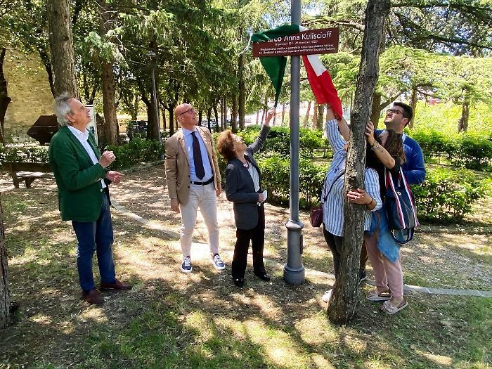 Giardini della Rocca Flea di Gualdo Tadino intitolati ad Anna Kuliscioff